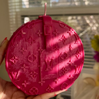 Luxury handbag candle