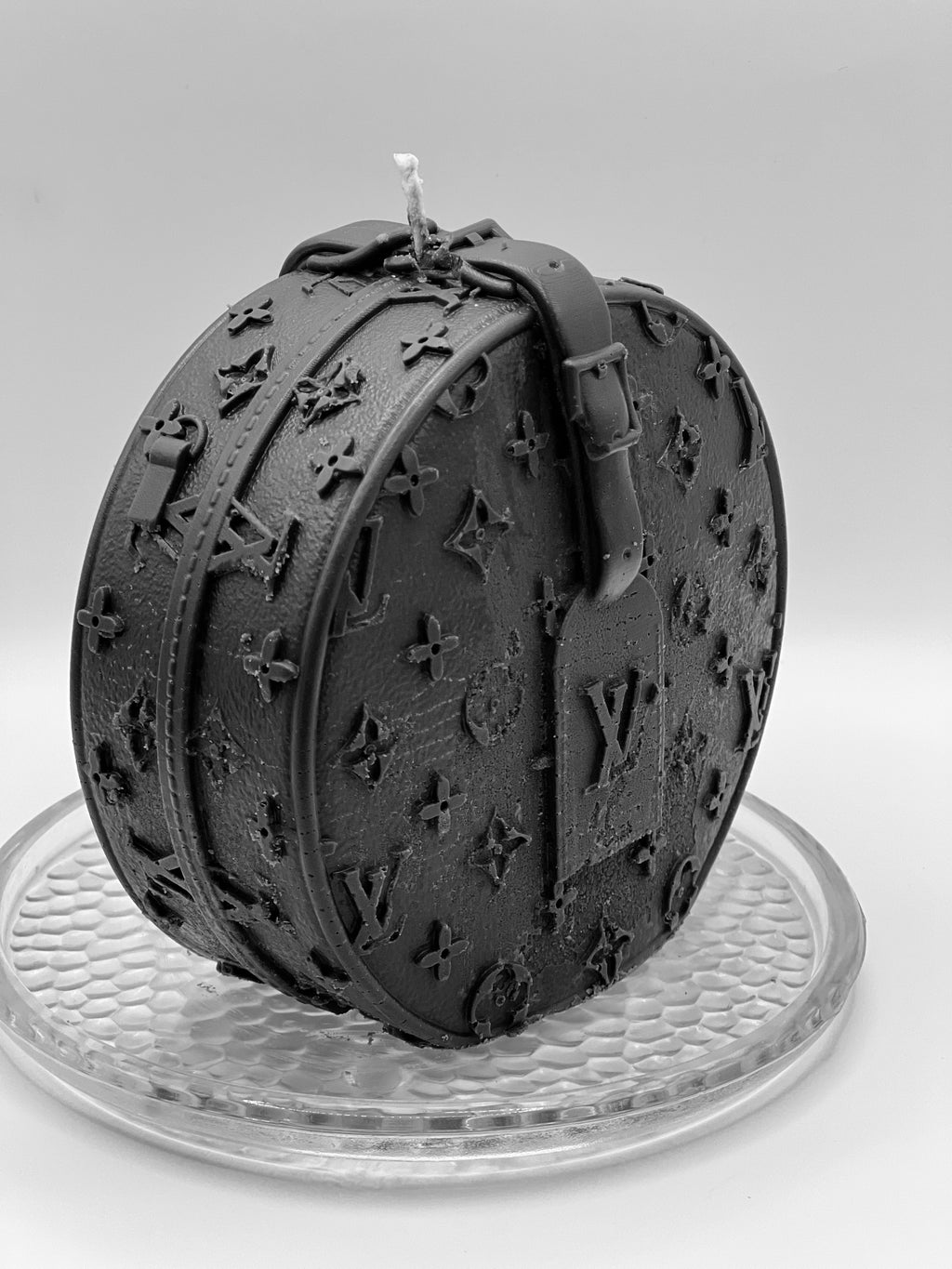 Luxury handbag candle